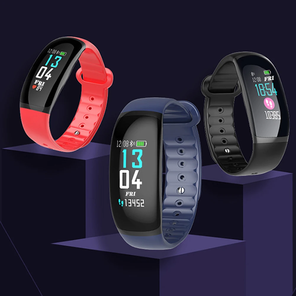 

B70 Smart Bracelet IP67 Waterproof Heart Rate Blood Pressure Oxygen Fitness Tracker Sport Wristband for Android pk T80SmartWatch