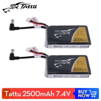 

Tattu 2500mAh 2S1P Fatshark Goggles Lipo Battery Pack with DC5.5mm Plug for Fatshark Goggles Accessories
