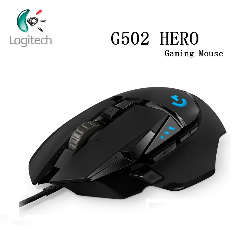 Logitech G502 Hero Bedrade Motor Logitech Glare Gaming Muis Fps Eten Kip Muis League Of Legends Stuurt Jongens Mice Aliexpress