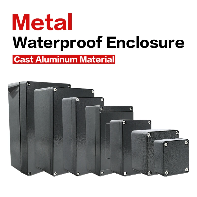 Gabinete eletrônico impermeável do projeto, caixa de