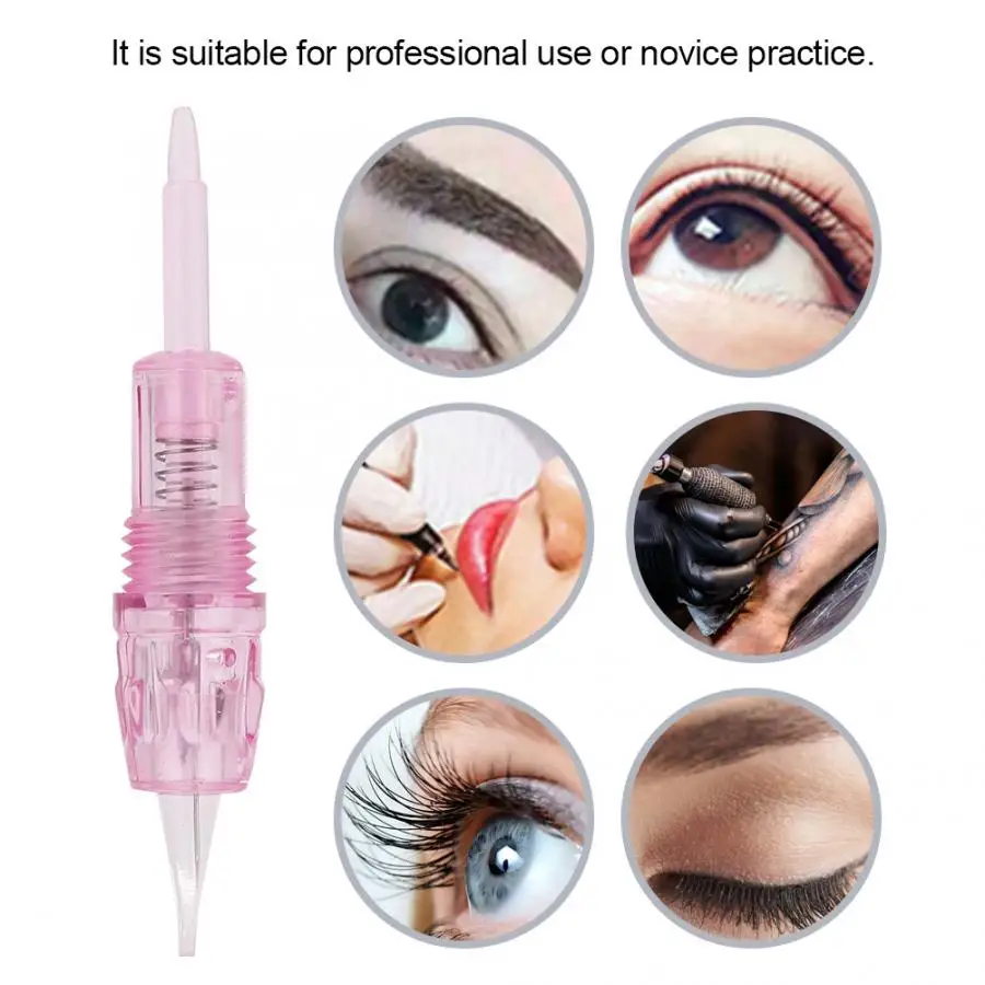 Тату картридж иглы 5 шт. полуперманентный микроблейдинг иголки для бровей губ