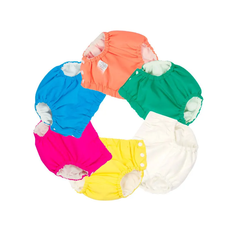 Baby Swim Nappy Diaper Cover Waterproof Swimwear Cloth Nappies Swimming Trunks Pool Pants Infant Toddler Kids Boys Girls Panties |