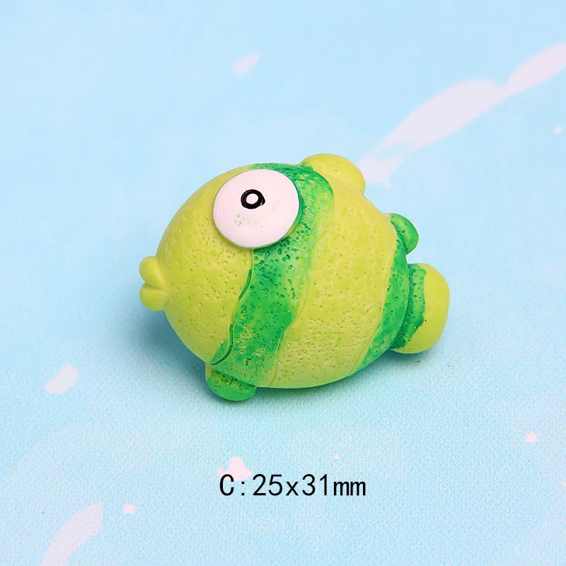 Дополнение слизи талисманы для Slime поставки наполнитель DIY полимерная Милая нашивка в форме рыбы аксессуары игрушки Lizun модель инструмент для детские игрушки подарок