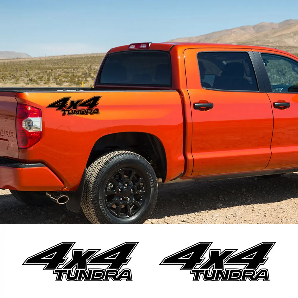 Autocollant Vinyle Latéral Pour Porte Toyota Tundra – Motif Graphique 5,5 X 75 Cm