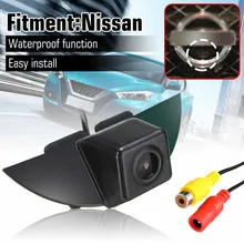 170 ° IP68 CCD логотип автомобиля объектив камеры Переднего Вида для Nissan Tiida Pathfinder Фея Livina Geniss X-trail Qashqai Pulsar