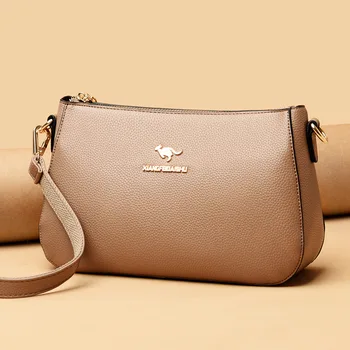 

Retro Totes Bags Women Vintage Handbags for Ladies Solid Color Pu Leather Crossbody Shoulder Bag Female Messenger Top-Handle Bag