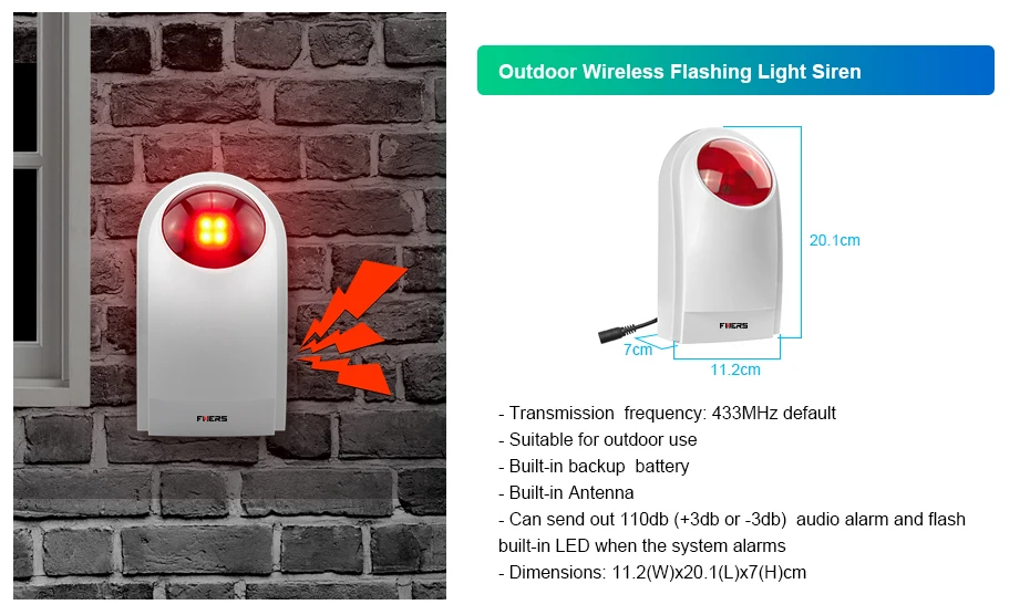 G60 FUERS Tuya WiFi GSM Home Security Alarm System Touch