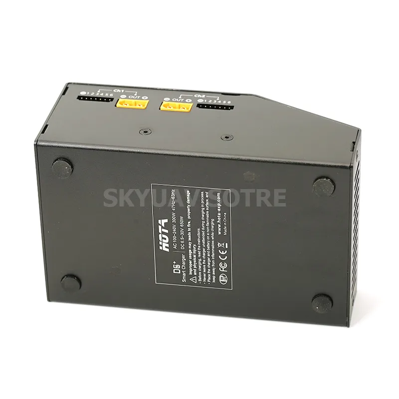 HOTA D6 + plus AC 300 Вт DC 2X225 Двухканальное умное зарядное устройство Dis Lipo для