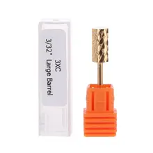 Твердосплавные сверла для ногтей с золотым покрытием для ногтей, акриловый гель для удаления салонного инструмента U90F