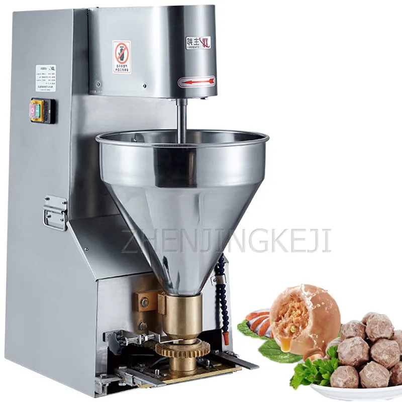 

Electric Beef Meatball Forming Machine 220V/380V/110V Mince Meat Slicing Shredding Fish Pork Balls Desktop Commercial Automatic