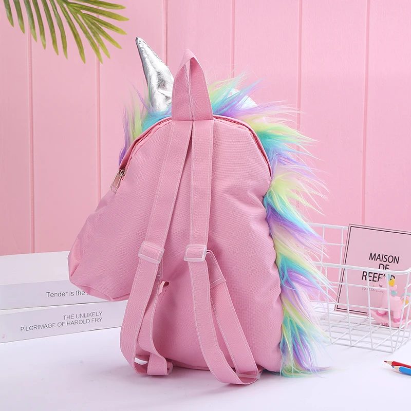 Reversible Sequin Unicorn Kawaii Backpack