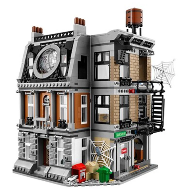 Super Heros Series The Sanctum Sanctorum Showdown Building Blocks with Figures Creator Expert Architecture Model Bricks DIY Toys | Игрушки и