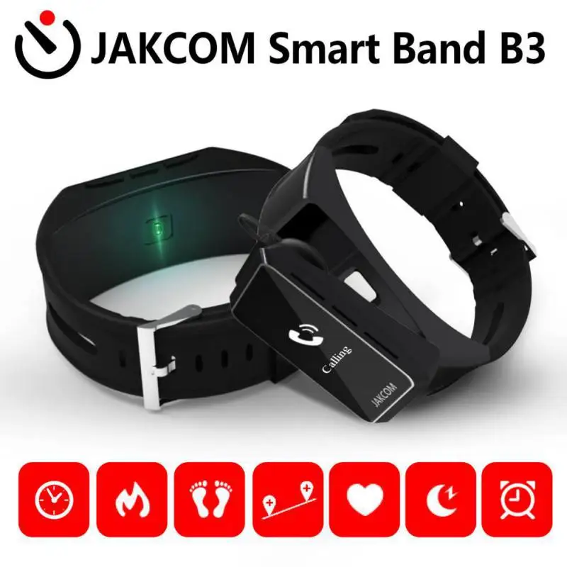 

JAKCOM B3 Smart Band Bluetooth headphone wireless calling Heart Rate Monitor smart Wristband Smart Bracelet Fitness podometer