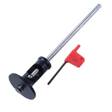 Dispositif de traçage et de marquage pour le travail du bois, règle croisée, roue de gabarit 