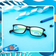 Детский анти-синий светильник, оправа для очков, ультра-светильник, защитные очки TR90 из силикона для мальчиков и девочек, игры, 5155