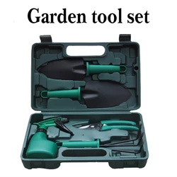 5/10 peças de conjunto de ferramentas de jardinagem conjunto de ferramentas de jardinagem transplante de ervas daninhas de poda tesouras de poda ferramentas de rega