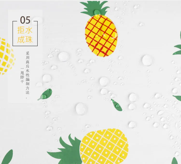 Creative Self-opening Umbrella Small Clear Pineapple Folding Umbrella Parasol All-Weather Umbrella Parasol for Both Men And Wome