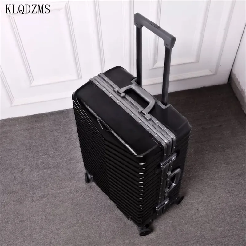 KLQDZMS, мужской чемодан для путешествий, 20 дюймов, 24 дюйма, чемодан на колесиках, женская сумка на колесиках высокого качества