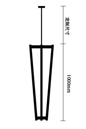 Расширенная светящаяся трубка Anastassiades труба персонализированные Продажи Офисная модель комнаты спальни люстра led
