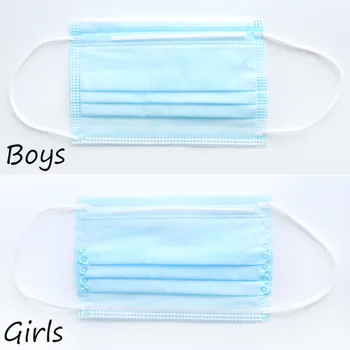 

20pcs Children In Stock! Fast Delivery! High Quality Non Woven Disposable Face Mask 3 Layers None-dust Face Masks Ear Loop Mouth
