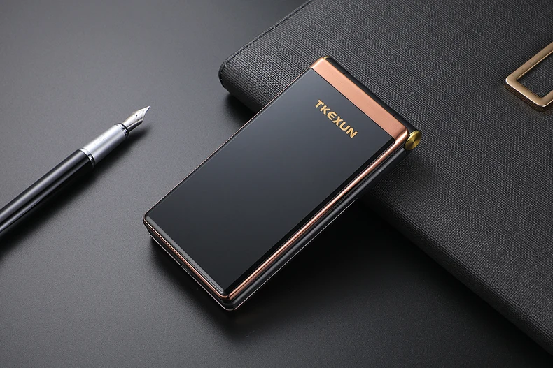 TKEXUN M2 PLUS 3g WCDMA флип-телефон 3,0 ''большой ключ шрифт сенсорный экран мобильный телефон один ключ циферблат старый человек Celulares PK G10 FM