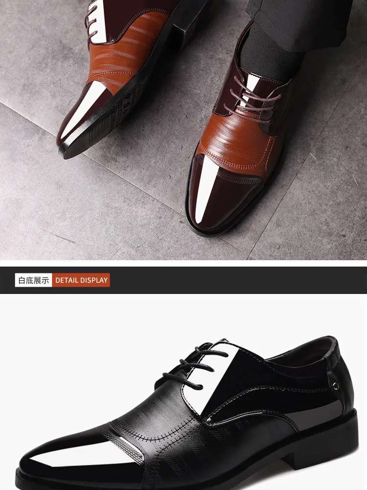 Мужская качественная обувь из лакированной кожи; Zapatos De Hombre; Размеры: черная кожаная мягкая мужская обувь; мужские классические оксфорды на плоской подошве