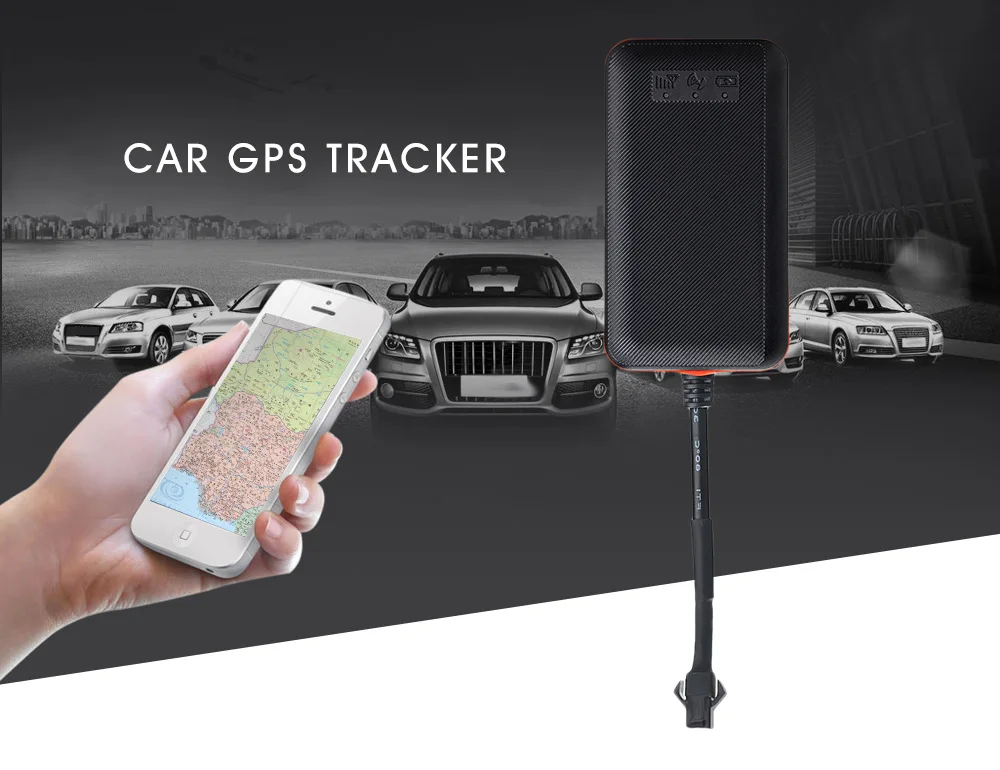 Автомобильный gps трекер SMS GSM GPRS gps в режиме реального времени трекер gps гео-забор превышение скорости сигнализация отрезание масла водонепроницаемый автомобиль TK108 анти-потеря