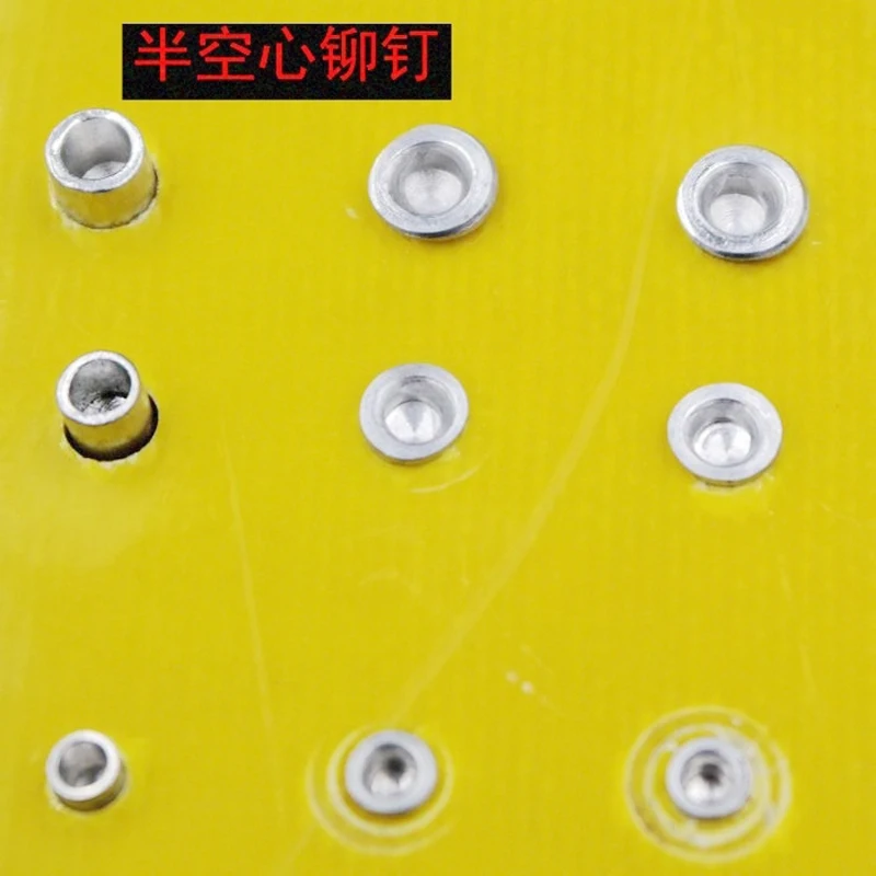 Pneumatic Solid Aluminum Rivets Gun Electrical Riveter Power Tool Road Advertising Signs Rivet Hammer M3 TO M8 Hollow And Solid
