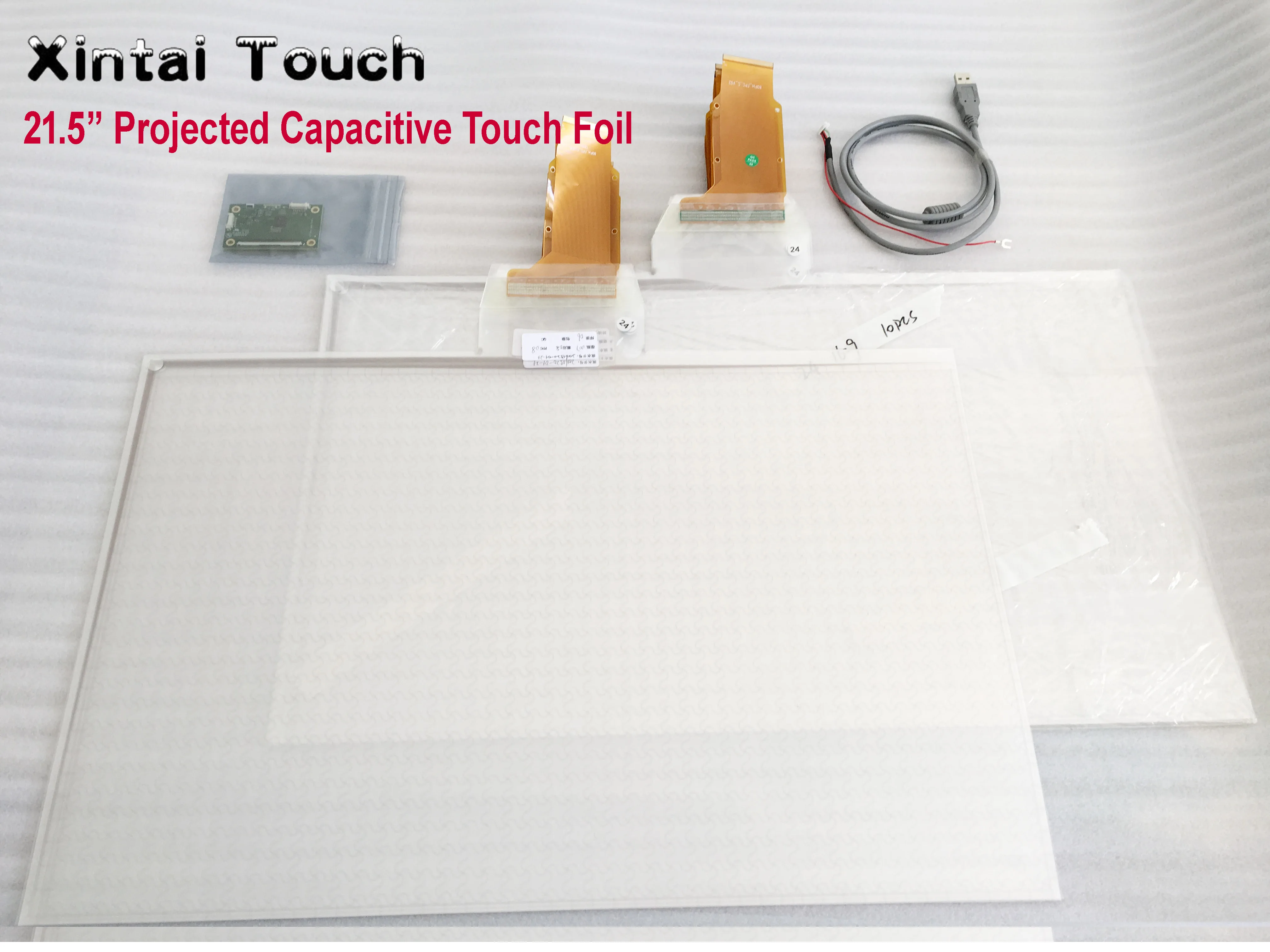 21.5 inch capacitive touch foil 10 points holographic transparent usb film screen | Компьютеры и офис