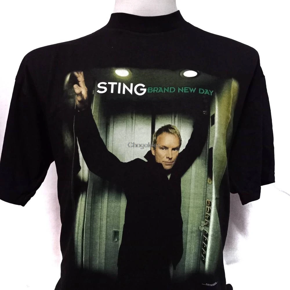 Sting Vintage Shirt Brand New Day Solo 