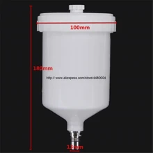 Белый 600 мл распылитель пластиковый стакан горшок QCC резьбовой разъем для распылителя