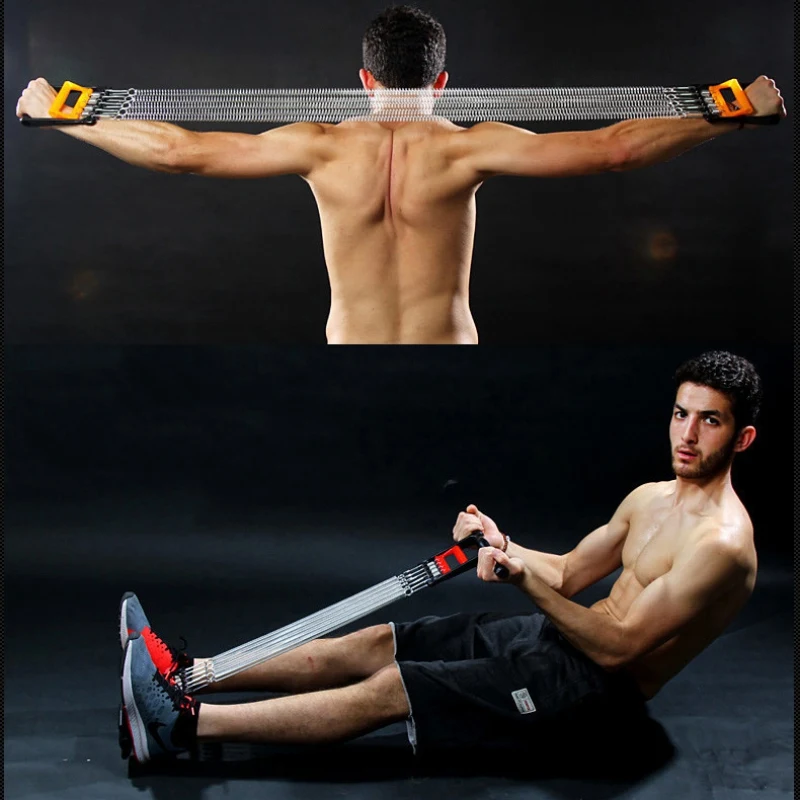 

Abdomen Pull-Up Sports Spring Chest Arm Expander Puller Sit-Ups Workout Training Resistance Band Gym Home Yoga Fitness Device