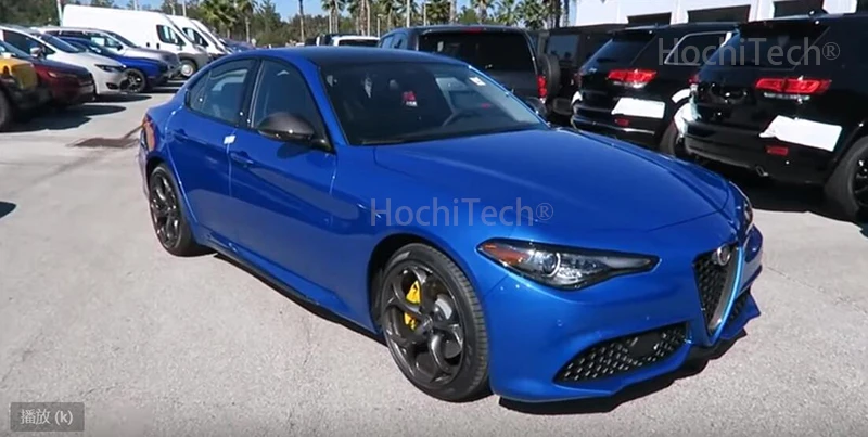 Зеркало высокого качества крышка для Alfa Romeo Giulia- Настоящее карбоновое волокно зеркало заднего вида крышка боковое зеркало Стайлинг автомобиля
