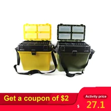 Коробка для рыболовных снастей, 2 вида цветов, коробка для ловли карпа, легкая для ловли рыбы, рыболовные снасти, крючки, ящик для рыболовных инструментов, Аксессуары для рыбалки