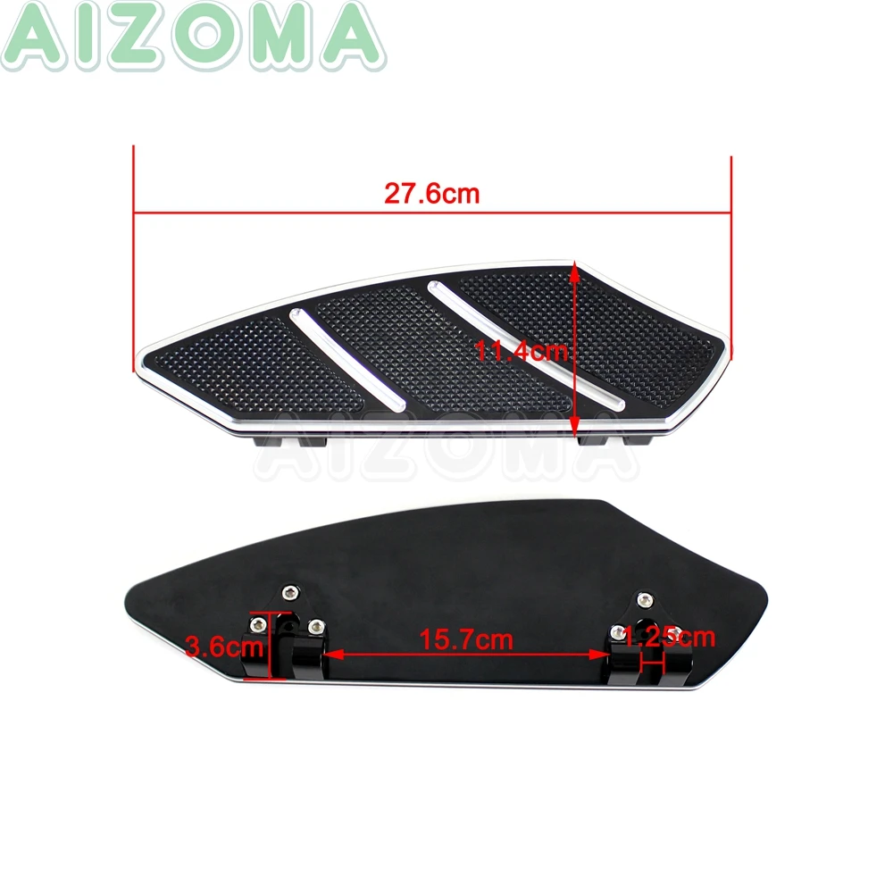 1 пара мотоциклов переднего водителя половицы подножки для Harley Touring FLH/FLT Softail Slim FLS 1984- Fat Boy FLSTF