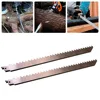 2Pcs 300mm Meat Bone Ice Cutting Reciprocating Saw Blade Stainless Steel 3