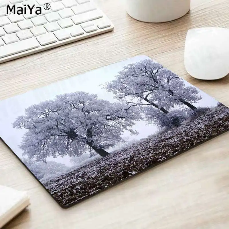 MaiYa модный ландшафтный Коврик для мыши с деревом, коврик для мыши для компьютера, ноутбука, гладкий коврик для письма, настольные компьютеры, коврик для игровой мыши