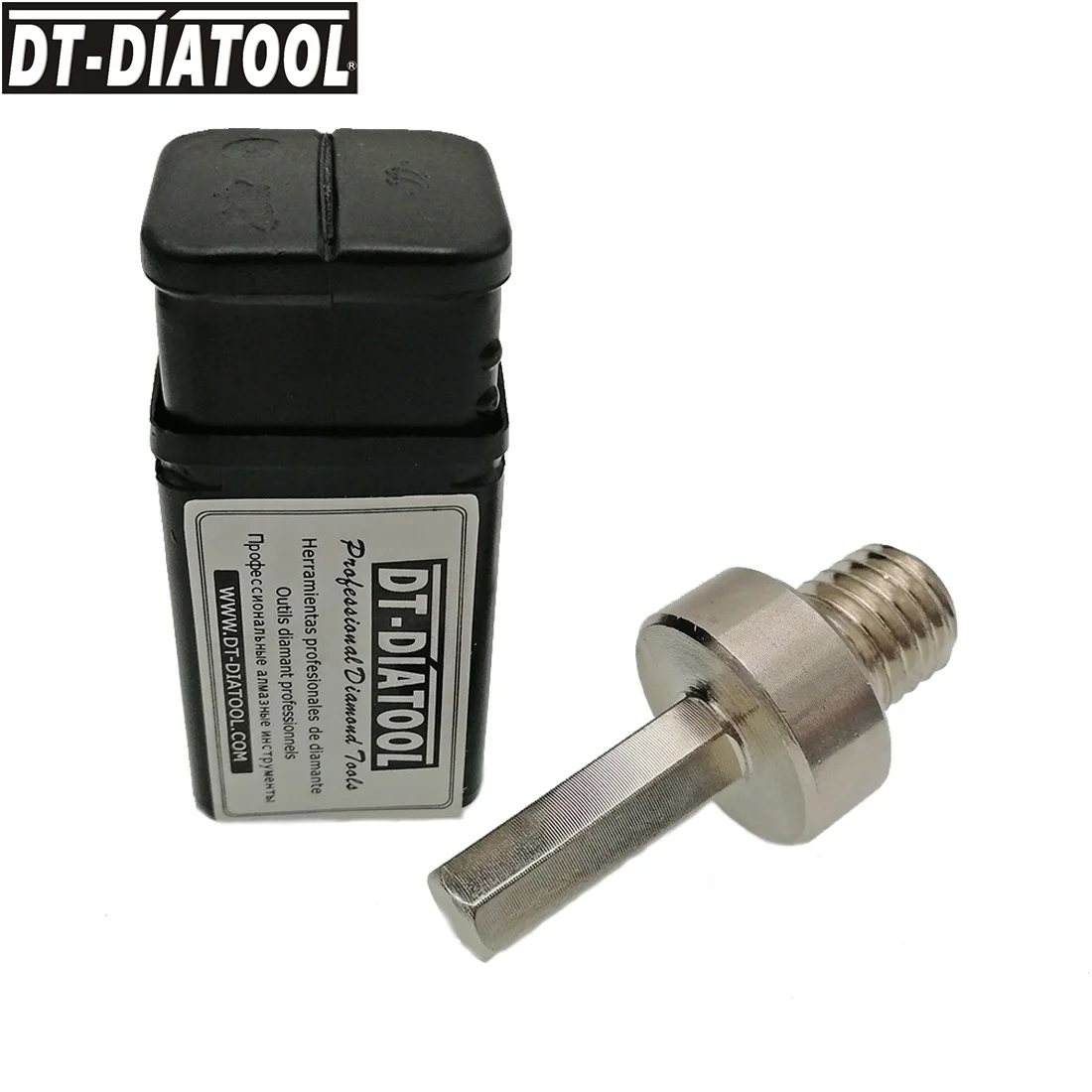 DT-DIATOOL 1 шт. M14 с наружной резьбой до 3/8 с шестигранным хвостовиком адаптер для ручной дрели электрическая дрель изменение резьбы конвертер сверло коронка