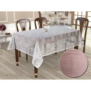 

Knitting Board Pattern Round Table Cloth Spring Powder