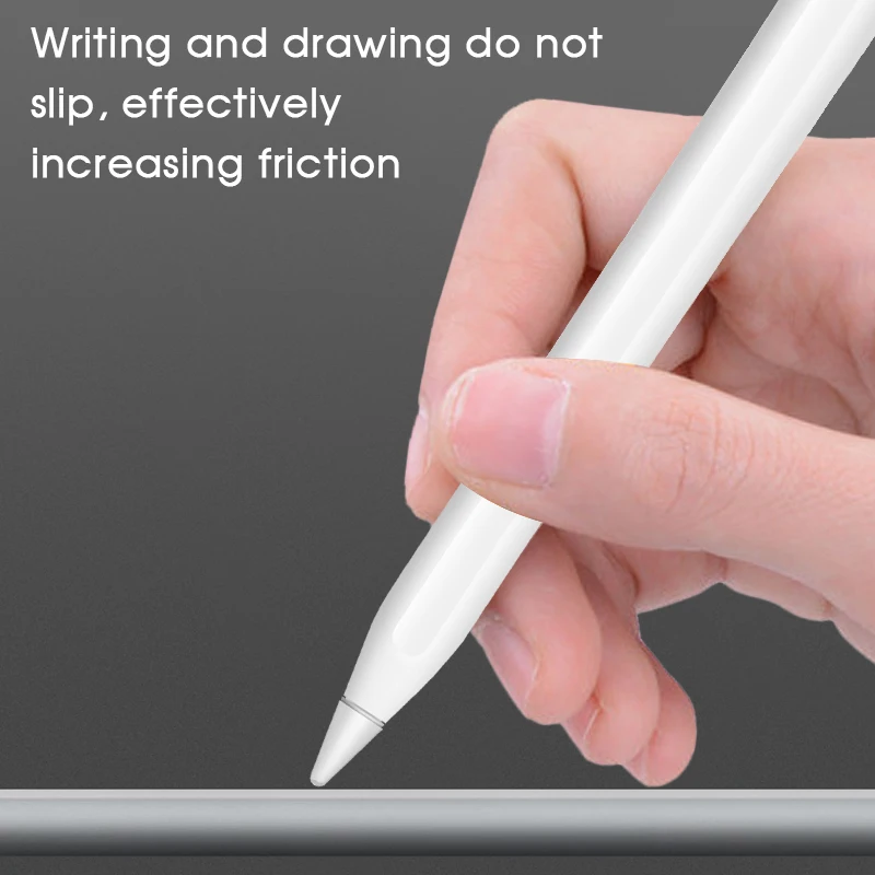 8 шт силиконовый сменный наконечник, чехол, защитный чехол для Apple Pencil, 1-й 2-й сенсорный экран, стилус, чехол