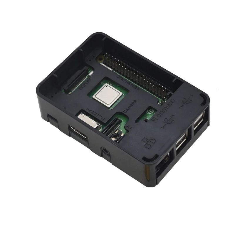 Для Raspberry Pi 3 Model B+(Plus)+ Abs чехол+ 5V 3A Мощность адаптер с поддержкой Wi-Fi и Bluetooth Декодер каналов кабельного телевидения штепсельная вилка стандарта США