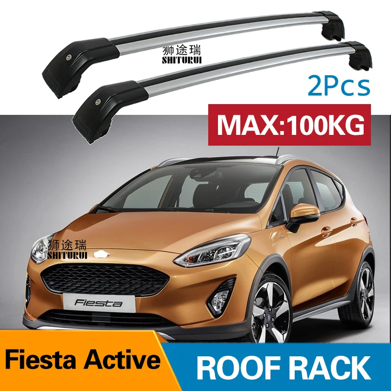 2 шт. кровельные рейки для FORD Fiesta Active 2018 + 2019 2018|Багажники крыши авто и ящики| |