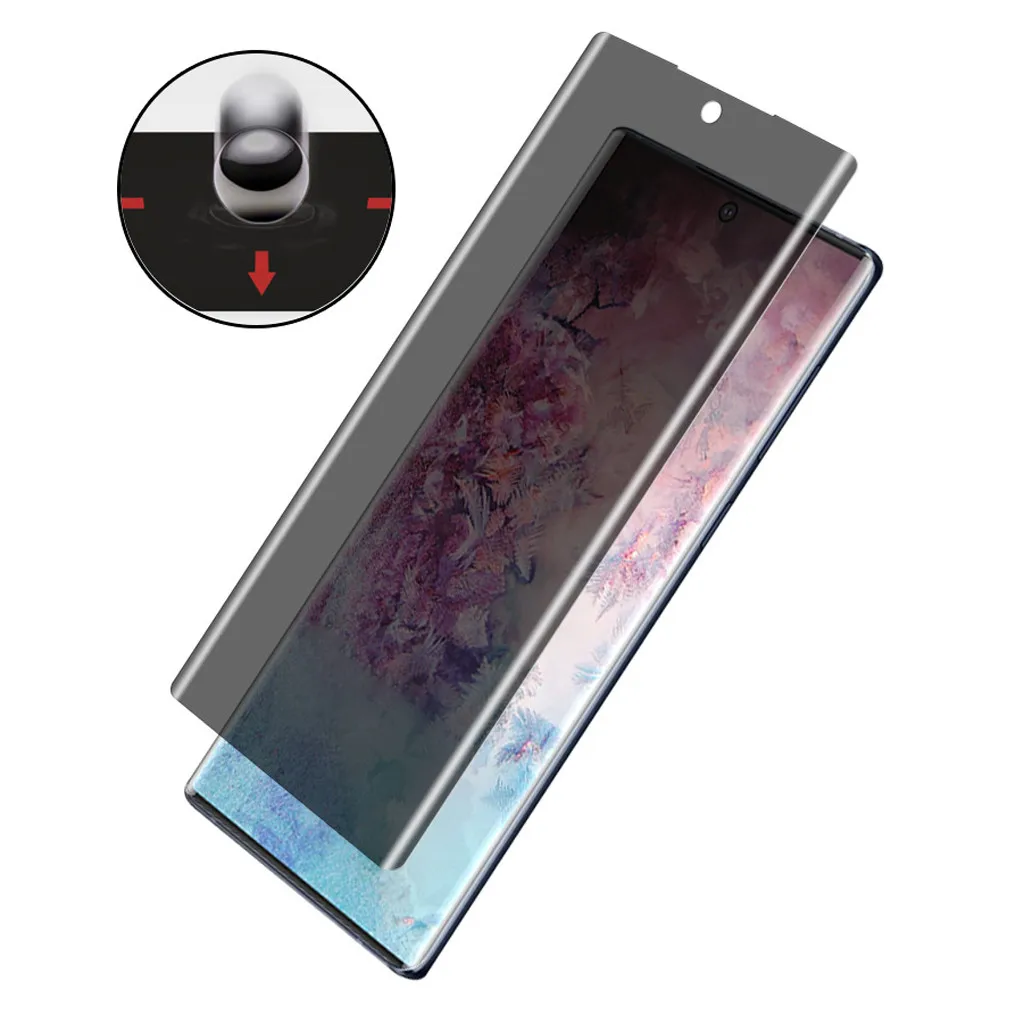 Протектор экрана мобильного телефона для samsung Galaxy Note10 5G устройство для обеспечения конфиденциальности полное покрытие Гидрогелевая пленка# guahao