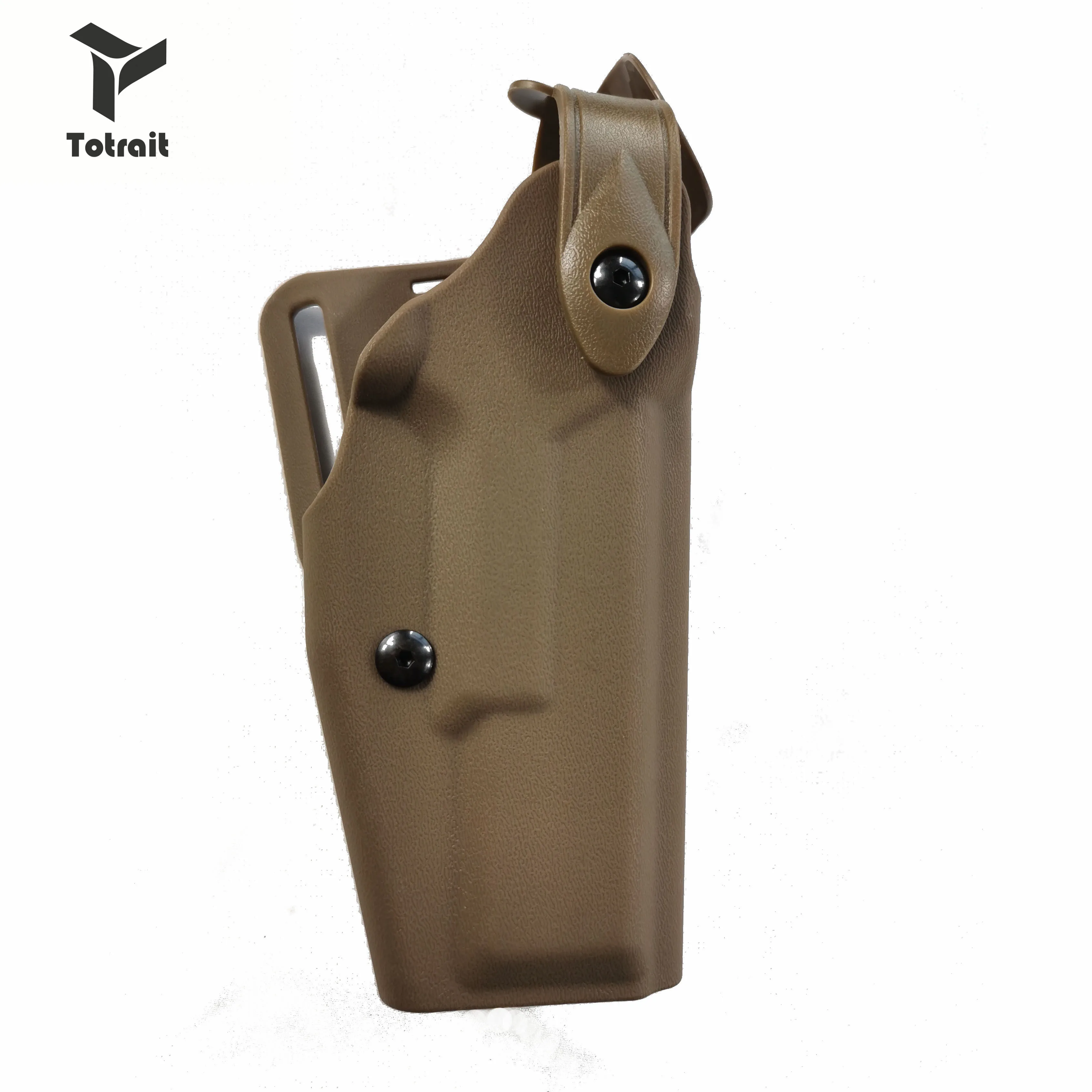 Tan TOtrait Military Tactical Gun Belt Holster Safariland Glock17 19 22 23 31 32 Airsoft Hunting Shooting Hand gun Belt Holster Acce - Цвет: Tan