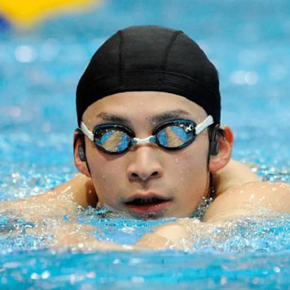 Ergonomic Bone Conduction Bluetooth Headset Cycling Hands Free ABS Waterproof Open Ear Hi Fi 8G Memory Mini Wireless Portable