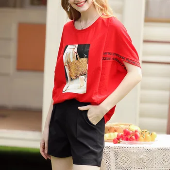 

T-shirts Women Harajuku T Shirt Female Gray Loose Long Sleeve striped crop Tops Tee Black