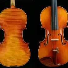Настоящая скрипка мастер скрипка Stradivari 1716 Messiah скрипка Сказочный звук 1-P назад