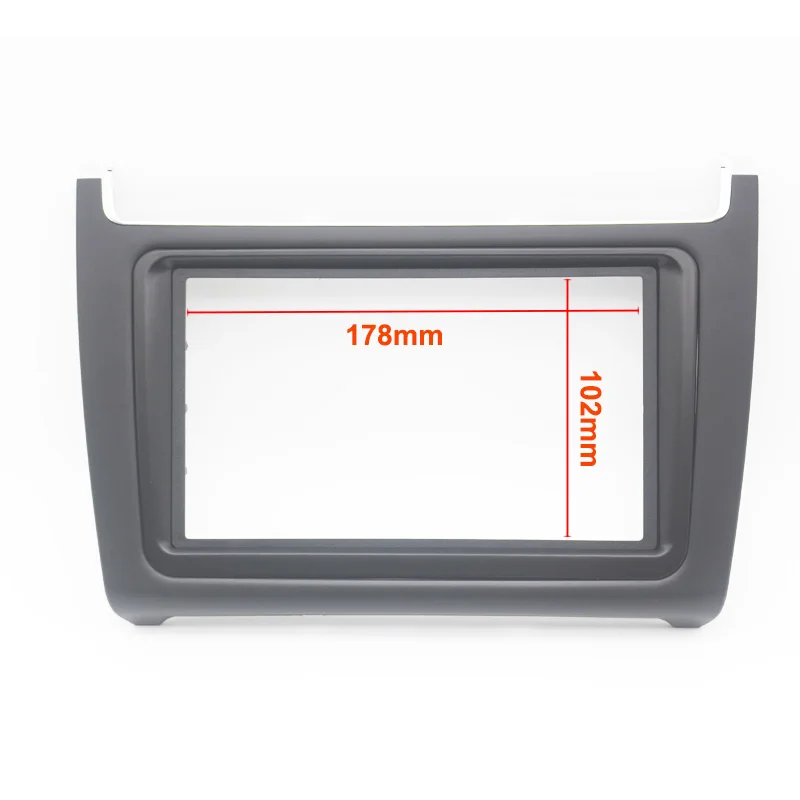 2 Din ڵ  DVD ̽  ŰƮ VW POLO 2014-2017 , ABS ׸   ܼ Ʈ  ̽ ÷Ʈ г þ