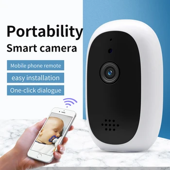 

indoor ip camera WiFi Pan&Tilt 2-way audio remote access SD card slot home security camera K2