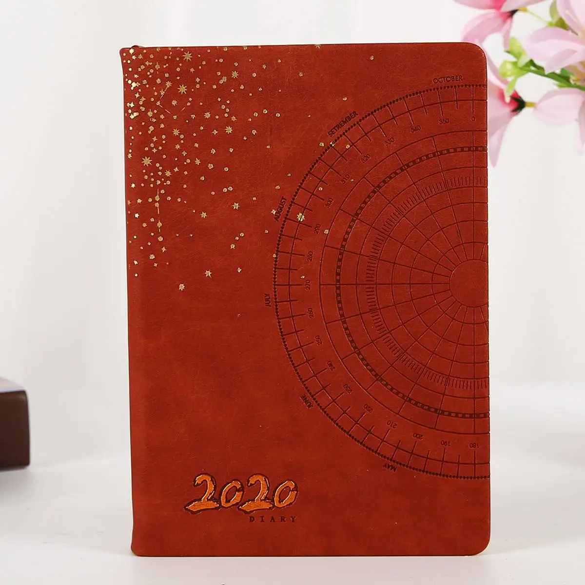 D A5 блокнот, год, календарь, ежедневник, компания Binder, для школы, ежемесячный недельный план, дневник, офисные канцелярские принадлежности - Цвет: D